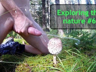 Exploring the Nature #6 - Extremely Massive Cumshot in the Woods - Pornhub Gay