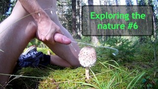 Exploring Nature #6 Huge Cumshot In The Woods