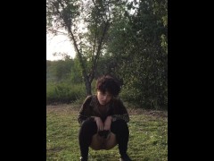ftm peeing in the wilderness