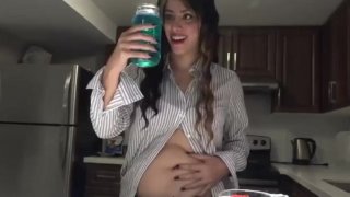 Ripples In A Girl's Belly