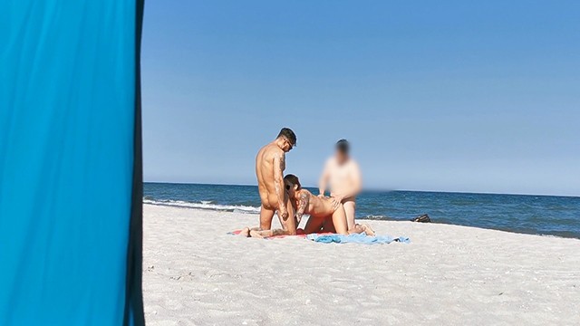 Public Beach Sex Stranger