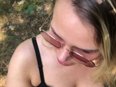 Real Risky Public Blowjob