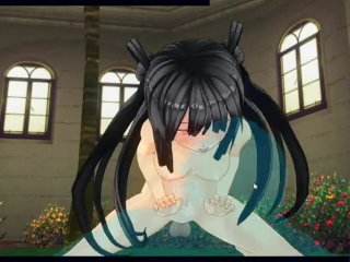 [CM3D2] - Date A Live Hentai, OutdoorFun With Kurumi_Tokisaki