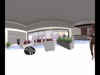 VR 360 Milf and Son's Friend JOI