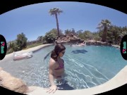 Preview 1 of VRHUSH Veronica Valentine fucked after a swim in the pool