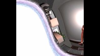 VR 360 Унижение под ногами JOI