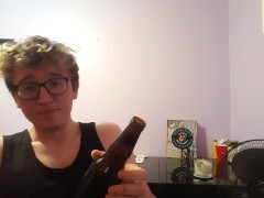 CRACKING A COLD ONE FOR PEWDIEPIE'S WEDDING (STRAIGHT DRAINED HER)