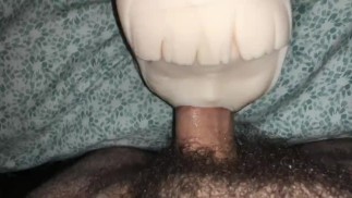 Getting sucked by A cute Anime girl Onahole