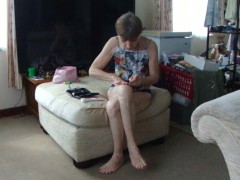 Doing Manicure For You, Applying Cream On Arms, Purple Knickers, Seduction!