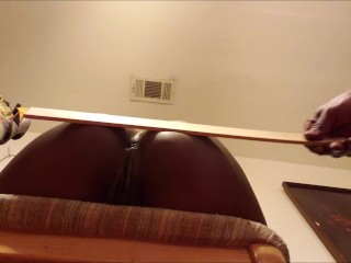 Slim Gives Candi_a Playful Spanking in ChairPart 3 (The Climax)