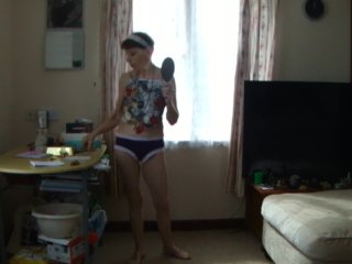 Using My Jade Roller Massage On My Face And Body...Erotic LOOK! In Knickers