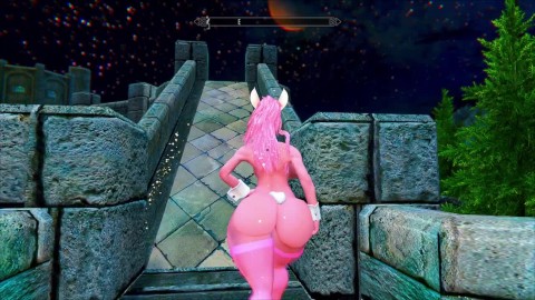 Skyrim Erotic Gameplay THICC Bunny MOMO 1