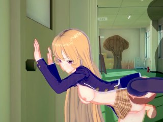 Food Wars Erina Nakiri Sits on YourFace and_Sucks Your Dick