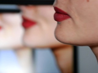 She does Perfect Closeup Blowjob with Facial Cumshot KaterinaAmateur