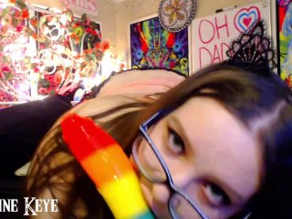 teen, roleplay, glasses, gagging