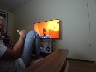 Je n'ai pas regardé la lamplement Yulia à Minecraft