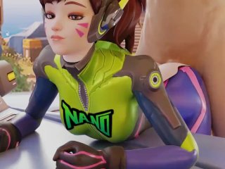 Dva_Nano Doggystyle Overwatch Animation 3D with_Sound