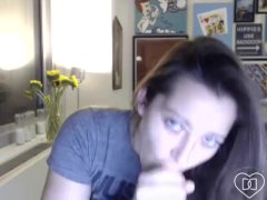 DaniDaniels(dot)com - Really Hot Dirty Talk POV With Dildo BJ - Screenshot 14 of 16 - Pov Dildo Blowjob