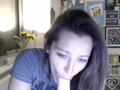 DaniDaniels(dot)com - Really Hot Dirty Talk POV With Dildo BJ - Screenshot 9 of 16 - Pov Dildo Blowjob