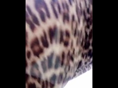 SHOWING OFF SEXY MINI LEOPARD PRINT DRESS - Screenshot 16 of 16 - Naughty