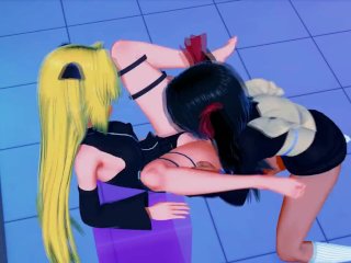 3D Hentai - Yami and Nemesis Threesome - ( To LOVE-Ru   Koikatsu ) GizmoXXX Video