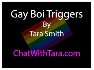 Gay Boi Triggers Erotic Audio by Tara Smith. Sexy Bi Encouragement Teasing