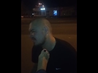 Public DIRTY FEET LICKING