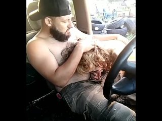 Smoking_Road Head Sample-*buy Full Vid_on My Page*- Rough_Deepthroat