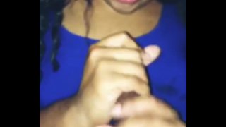 Nasty lil hoe in Columbia sucking dick