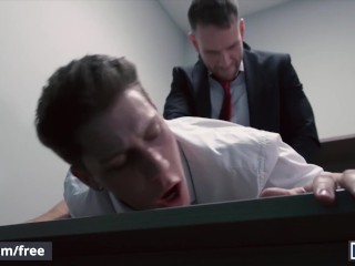 Men com - Office boy gets ass fucked by boss - Paul Canon, Kit Cohen