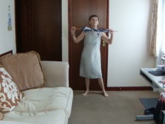 Ohhh Sexy Umbrella Catwalk In Sexy Short Designer Dress, Funny & Sexy, Look