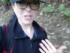 Public Trail Piss In Broad Daylight