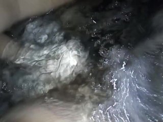 hot tub, public, teen, big dick