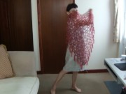 Preview 4 of Daughters Made Shawl...Sexy And Beautiful!!! Sexy Catwalk & Dance, Funny