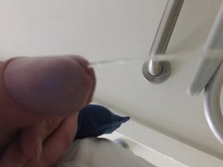 Me taking a piss at Work 