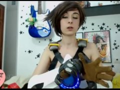 Tracer masturbating 