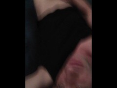 Cumming & So Horny I Stain My Shirt