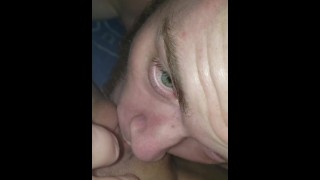 My Boytoy Sucking on my clit making me squirt