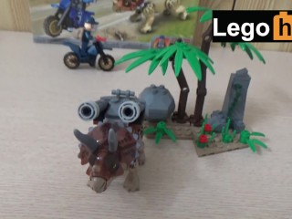 Deze Lego Triceratops Met Raketten Op Zijn Rug Laat Je Klaarkomen in 2 Minuten