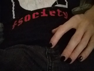 Schüchterner Punk-Twink Wichst Es