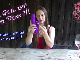 vibrator unboxing, funzze sex toy, exclusive, sweet german teen