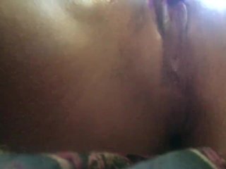 Self pleasure wishing I had some one to suck my clit