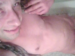 Horny Transgirl Pissing Standing Up in Full View