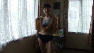 Masturbating With The Faux Fur Scarf...Look At My Body And Skin...SEXY HOT!