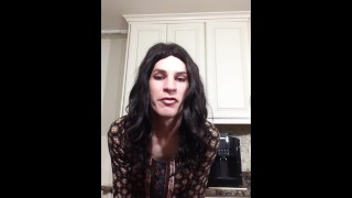 A Sultry Transvestite Pleads For Sex