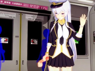 Azur Lane Enterprise no Puede Contener un Tren Público