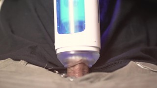 Robot Sex Machine Robotic Fleshlight Leten Mužská Sexuální Hračka Kouření Stroj