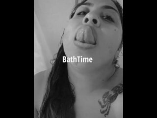 bathroom, shower, mature, bath time