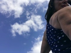 Aquawoman with muscle booty