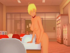 (3D Hentai)(Food Wars!: Shokugeki no Soma) Ikumi Mito masturbation (食戟のソーマ)